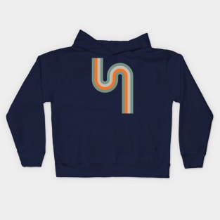 Simply Retro Curve Kids Hoodie